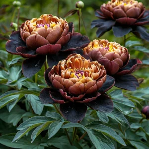 Пион Императорский Бал купить по цене от 419р. в интернет-магазине «Посадика» с доставкой почтой в в Волоколамске и по всей России – [изображение №1].