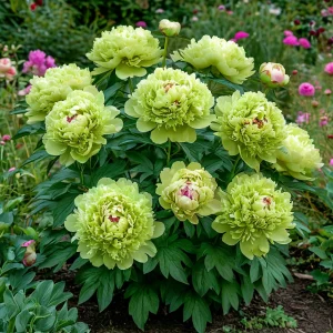 Пион Зеленые Бобы купить по цене от 610р. в интернет-магазине «Посадика» с доставкой почтой в в Волоколамске и по всей России – [изображение №1].